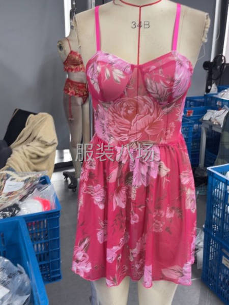 300件涤氨网面料连衣裙 可清加工可包裁-第3张图片