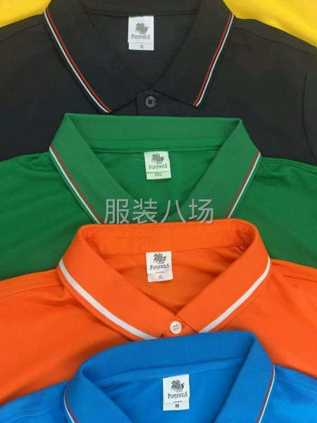男装彩色光板polo，大货有清单数量40000件Men's-第1张图片