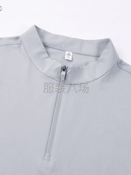 男装半胸拉链立领-第6张图片