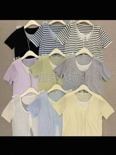 夏季女装，靓妹装，针织面料-第1张图片