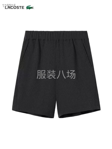 鳄鱼男装华夫格短裤-第6张图片