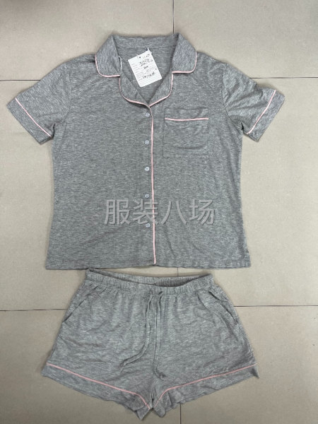 齐边睡衣套装，长期有货，量大质量要求不高。付款及时！-第1张图片