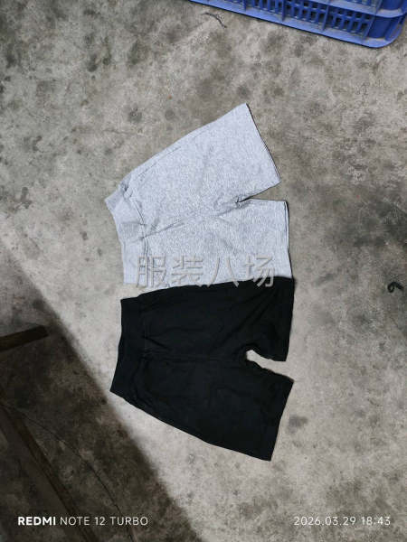 婴童哈轮裤，现货，后有贴袋，袋口红色线打枣，布种80%棉夏舒-第3张图片