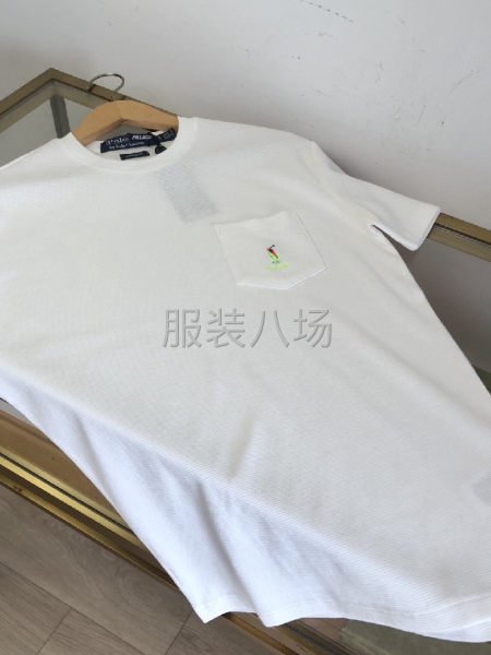 经典短袖精选舒适棉质面料华夫格肌理-第3张图片