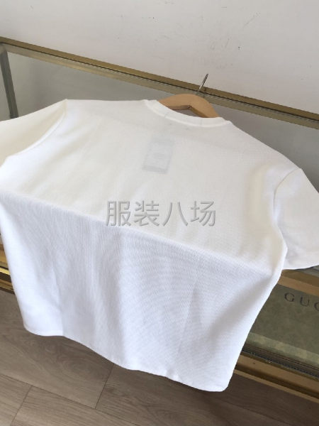 经典短袖精选舒适棉质面料华夫格肌理-第5张图片