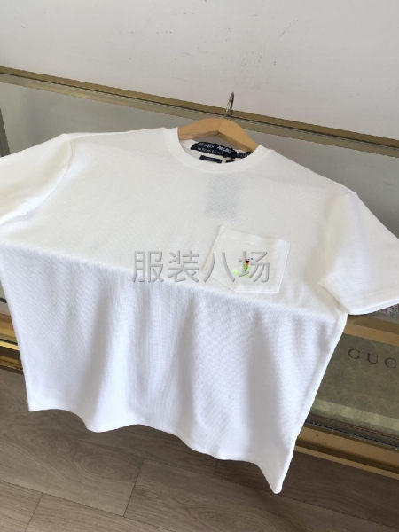 经典短袖精选舒适棉质面料华夫格肌理-第2张图片