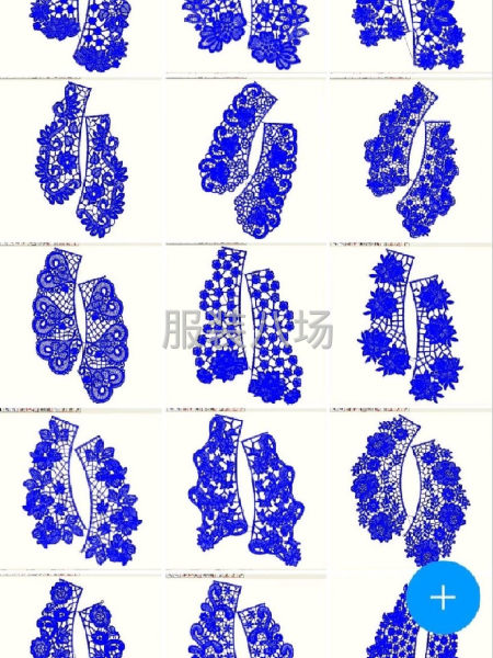 水溶衣领假绣花领服饰花个灰色牛奶丝女装裙子蕾丝领连衣裙辅料-第6张图片