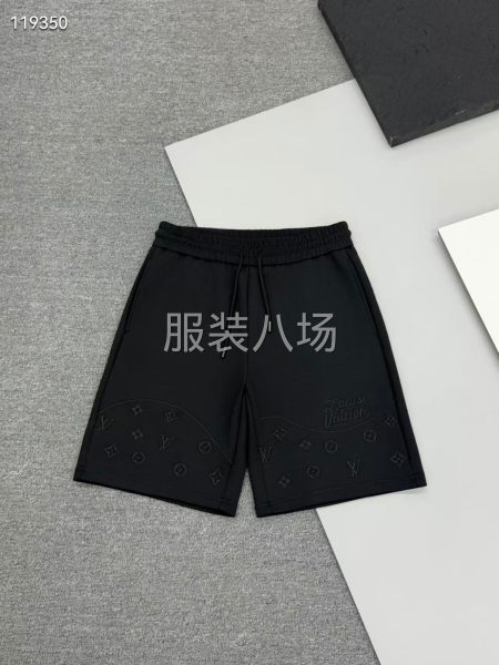 新款重工刺绣五分裤 340克双面-第5张图片