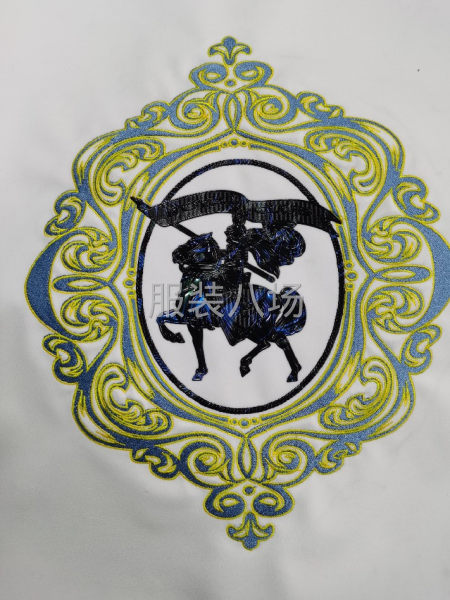 服装商标定凹凸压花制硅胶标印花工艺-第6张图片
