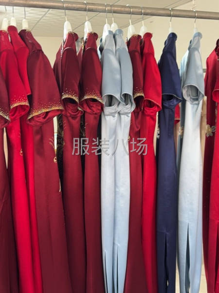 专业加工红装旗袍  新中式  国风   连衣裙  裤子-第8张图片