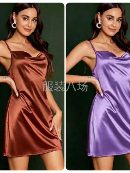 186件女装夏季简约舒适居家休闲睡衣吊带裙-第7张图片