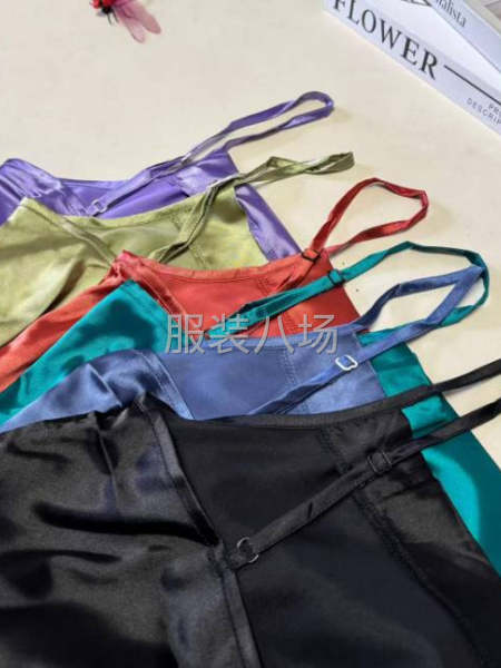 186件女装夏季简约舒适居家休闲睡衣吊带裙-第5张图片
