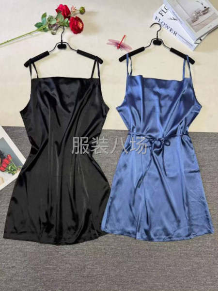 186件女装夏季简约舒适居家休闲睡衣吊带裙-第3张图片
