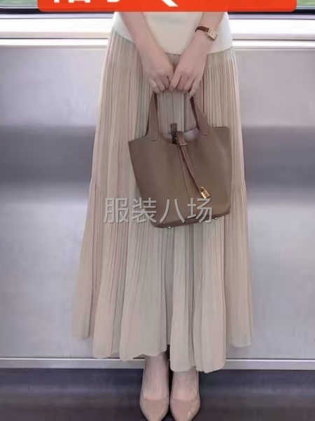 简单款半身裙中道纯加工，纯缝-第1张图片