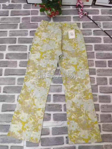 男女同款阔腿牛仔裤-第5张图片