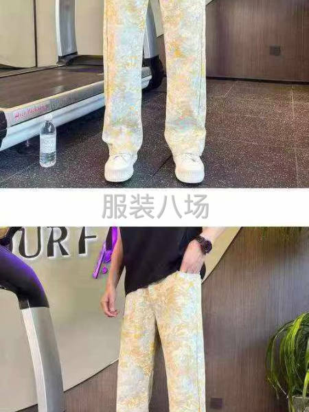 男女同款阔腿牛仔裤-第9张图片