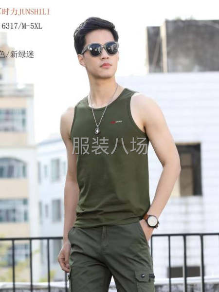 诚寻针织吊带短袖加工厂，短袖T恤吊带和蕾丝背心，裁片外发加工-第2张图片
