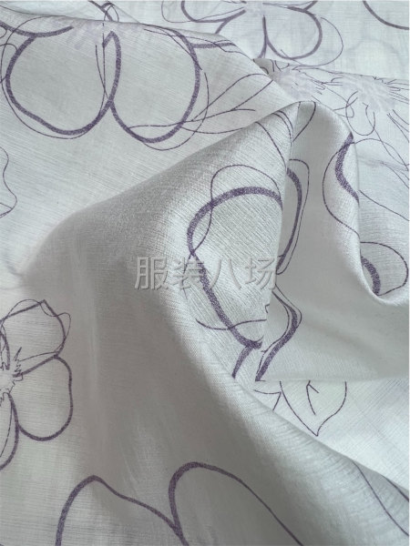 天丝印花，雪纺，5000米便宜出-第1张图片