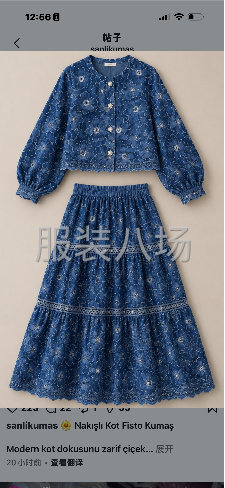 专业沙特阿拉伯，非洲，东中女童连衣裙，外套＇牛仔，棉衣和毛衣-第8张图片