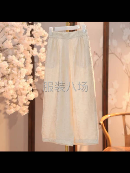简单裤子外发，要有包裆机和五线机有空的联系-第1张图片