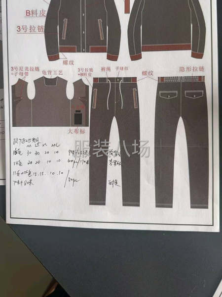 套装全年款式差不多，也可以单独做裤子或者衣服-第6张图片