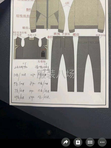 套装全年款式差不多，也可以单独做裤子或者衣服-第5张图片