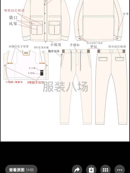 套装全年款式差不多，也可以单独做裤子或者衣服-第3张图片