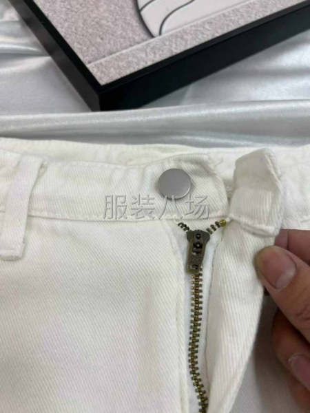 白色牛仔短裙377条全清-第7张图片