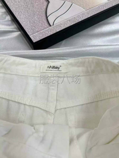 白色牛仔短裙377条全清-第8张图片