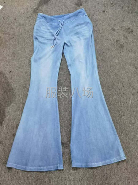 5万条女装针织牛仔裤外发-第1张图片