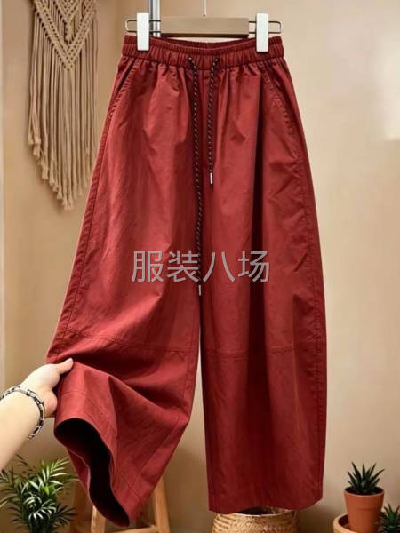 休闲直筒裤 花苞裤 灯笼裤-第1张图片