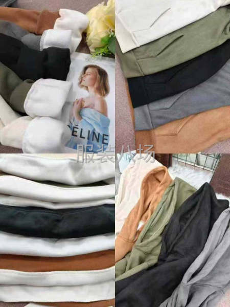 重磅鸡皮绒加绒连帽卫衣男秋冬潮牌cleanfit外套-第8张图片