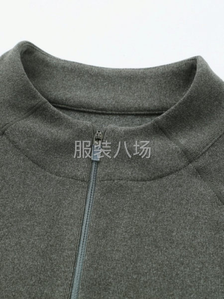 秋季上新半胸拉链热  蒙骨工艺 精品条纹-第7张图片