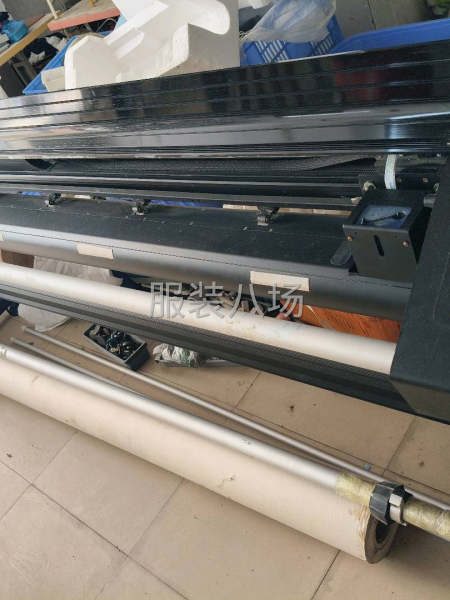 自动加墨水的麦架机1台，长度2米5，1卷纸，几乎没用个，-第3张图片