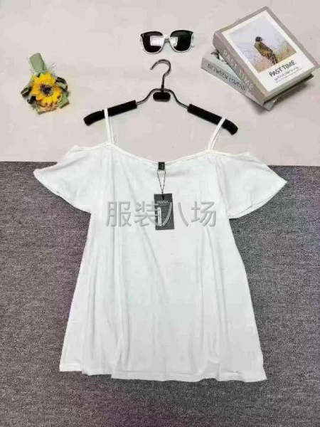 短袖吊带t恤，449件，单款4色，白色多，尺码S-XL-第9张图片