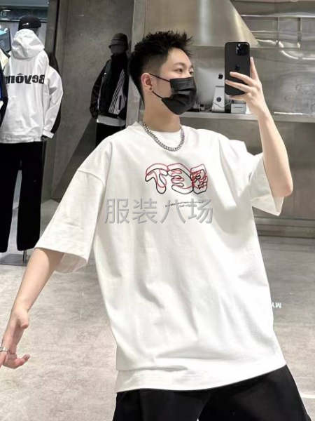 一手男装潮牌短袖T恤-第2张图片