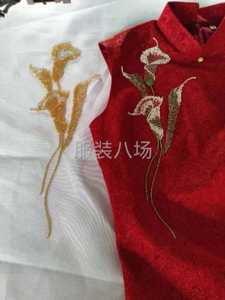 专业高端小单精品刺绣柔性快返特种珠绣盘金-第3张图片