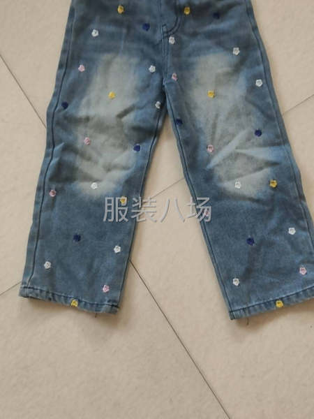 童装裤子，工装，梭织，平布-第1张图片