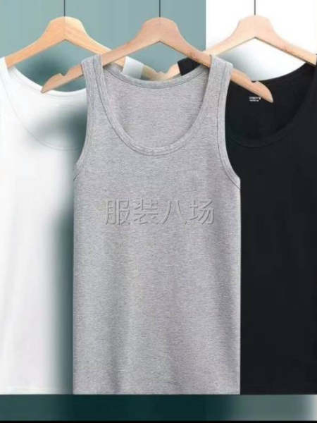 男士新货夏季背心T恤，长期供应-第6张图片