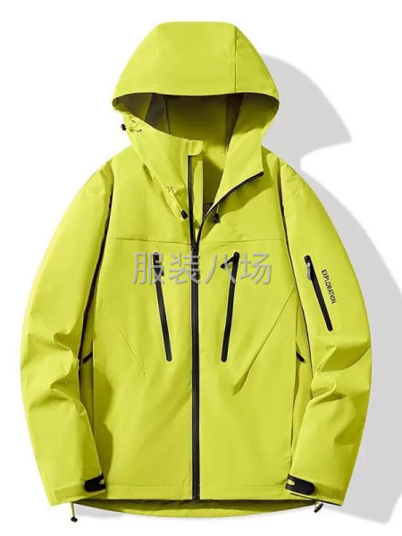 外发压胶冲锋衣三合一户外运动服装，首单100件左右-第1张图片