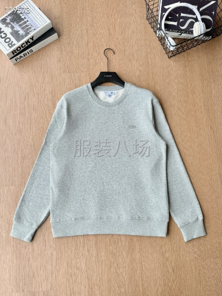 LACOSTE. 2026秋季新品专柜同款 刺绣工艺棉质圆-第4张图片