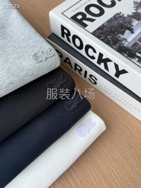 LACOSTE. 2026秋季新品专柜同款 刺绣工艺棉质圆-第8张图片
