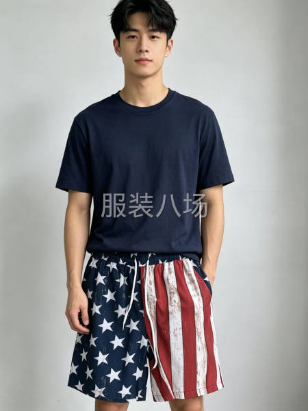 男装沙滩短裤颜色多款式多，长期供应-第7张图片