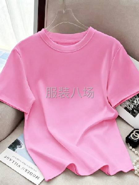 外贸尾货清仓｜索罗娜螺纹T恤仅8元/件 面料顺滑透气，外贸-第2张图片