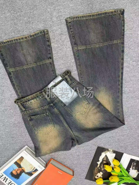 全清17.9
专柜品质，美式复古做旧牛仔裤-第4张图片