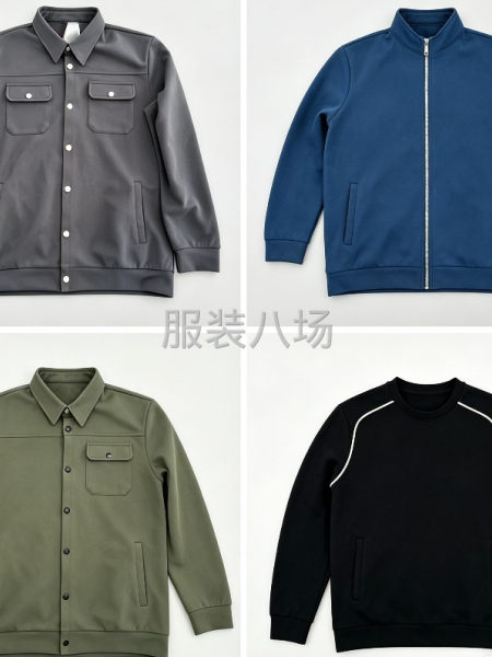 大量外贸针织夹克，卫衣裁片外发加工-第1张图片